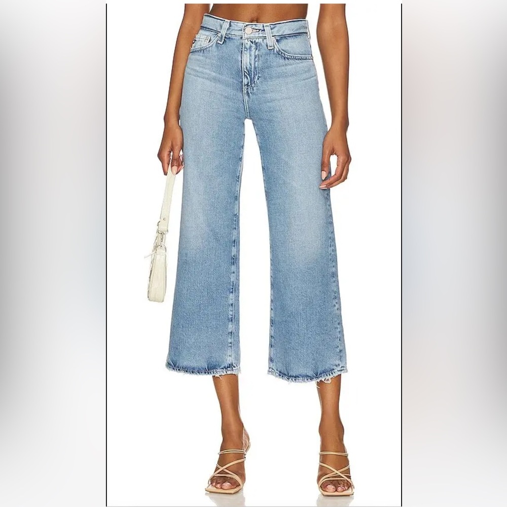 AG Jeans Saige Wide Leg in Denim-Light - Reflection
